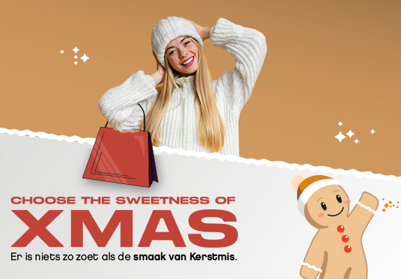 Xmas meisje met rode tas