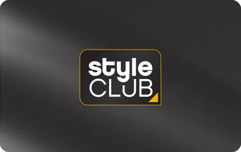 style club card in black