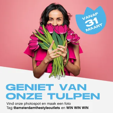 tulpen bij Amsterdam The Style Outlets